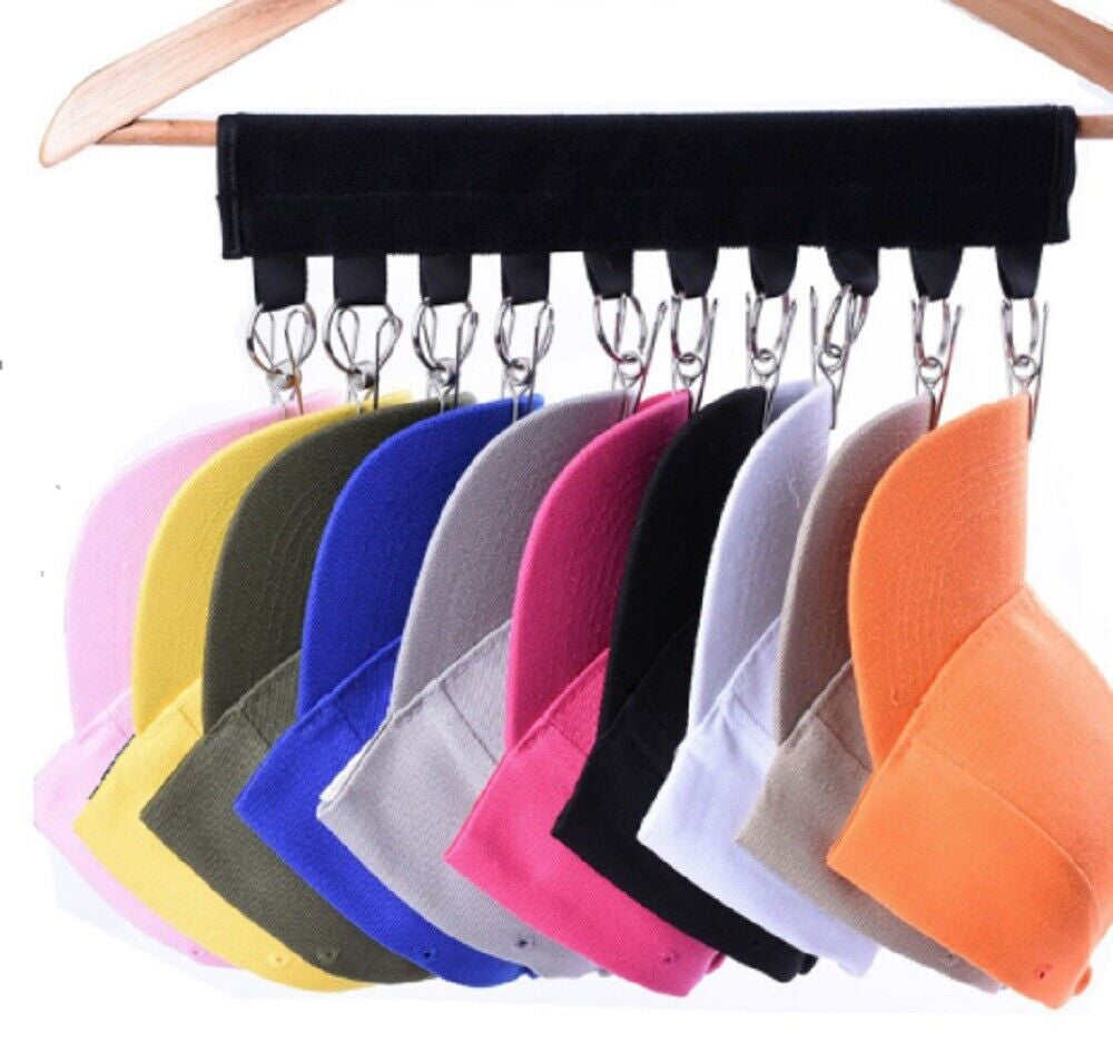 1-Pack Baseball Cap Rack Holder - Closet Organizer Door Hanger Storage