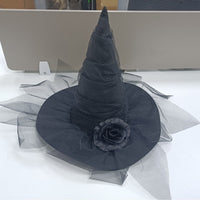 Unique Halloween Accessories :Spider Necklace ,Veil, Hat, and Horns
