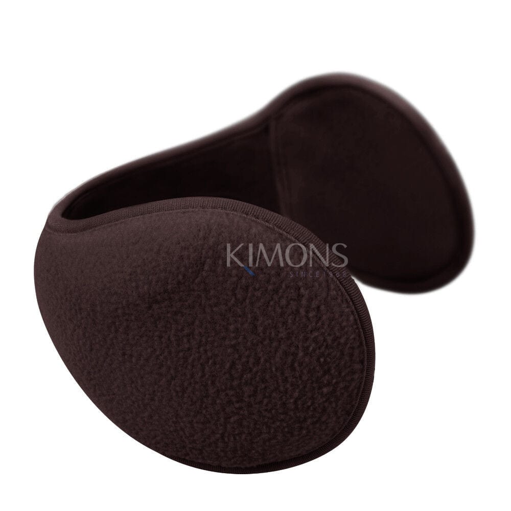 7-Brown Ear Muffs Fleece Earwarmer Winter Ear Warmers Mens Womens behind the Head Design