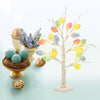 Easter Decoration 60cm Birch Tree with LED Lights: Spring Party Tabletop Ornaments