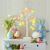 Easter Decoration 60cm Birch Tree with LED Lights: Spring Party Tabletop Ornaments