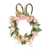 Easter Egg Simulation Wreath: Chrysanthemum Rabbit Modeling Decorative Pendant - ebasketonline-6