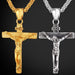 Easter Jesus Cross Necklace: Popular Clavicle Chain Pendant - ebasketonline-1