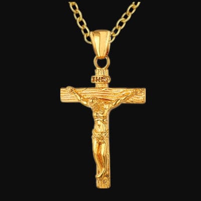 Easter Jesus Cross Necklace: Popular Clavicle Chain Pendant - ebasketonline-4