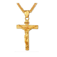 Easter Jesus Cross Necklace: Popular Clavicle Chain Pendant - ebasketonline-5