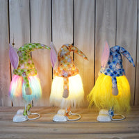 Easter Lights Faceless Baby Doll Decorations: Illuminate Your Holiday with Whimsical Charm!