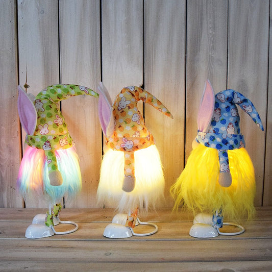 Easter Lights Faceless Baby Doll Decorations: Illuminate Your Holiday with Whimsical Charm!