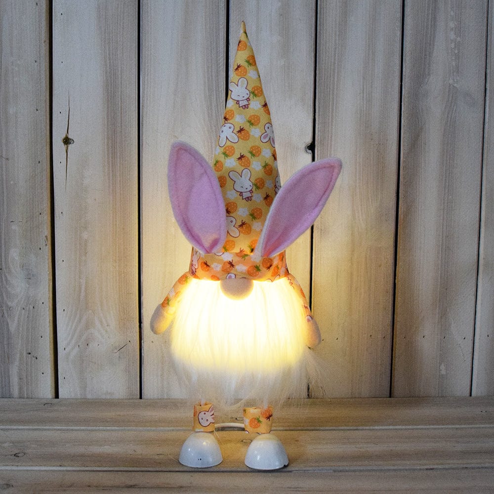 B Easter Lights Faceless Baby Doll Decorations: Illuminate Your Holiday with Whimsical Charm!