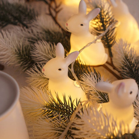 Easter Plastic Egg Lamp Accessories CJ Smile 1.5M 10lamp USB
