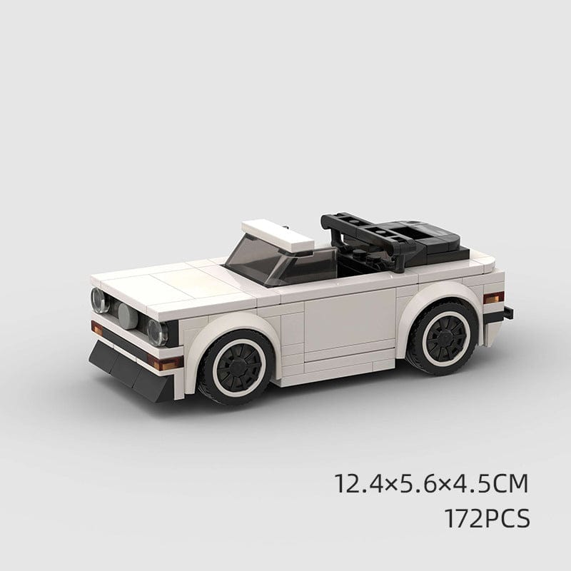 M10114 Educational Toys: Children's Car Model Sports Car with Small Particle Building Blocks