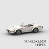 M10120 Educational Toys: Children's Car Model Sports Car with Small Particle Building Blocks