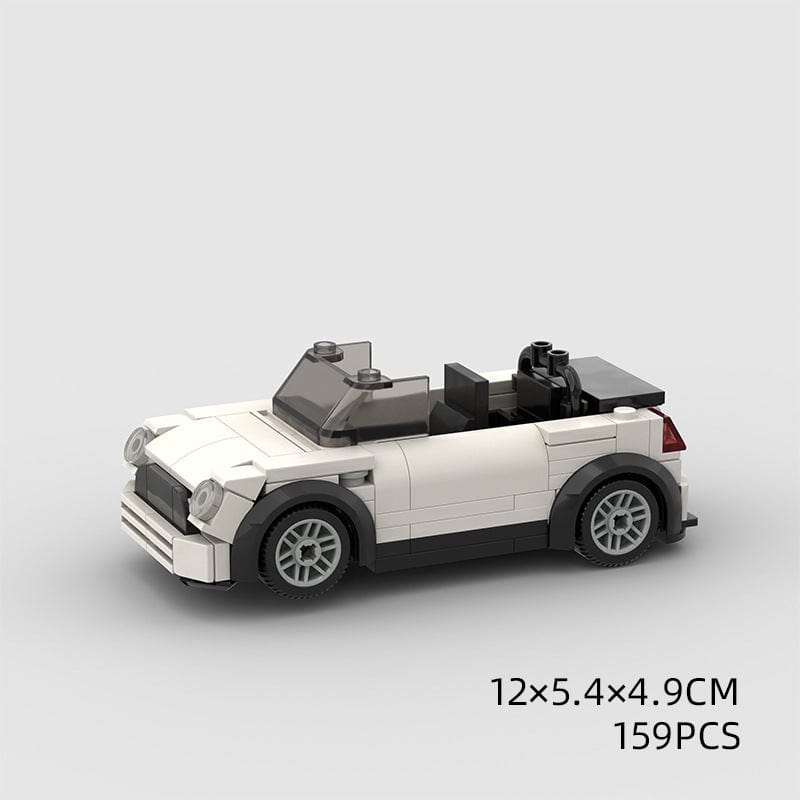 M10121 Educational Toys: Children's Car Model Sports Car with Small Particle Building Blocks