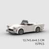 M10128 Educational Toys: Children's Car Model Sports Car with Small Particle Building Blocks