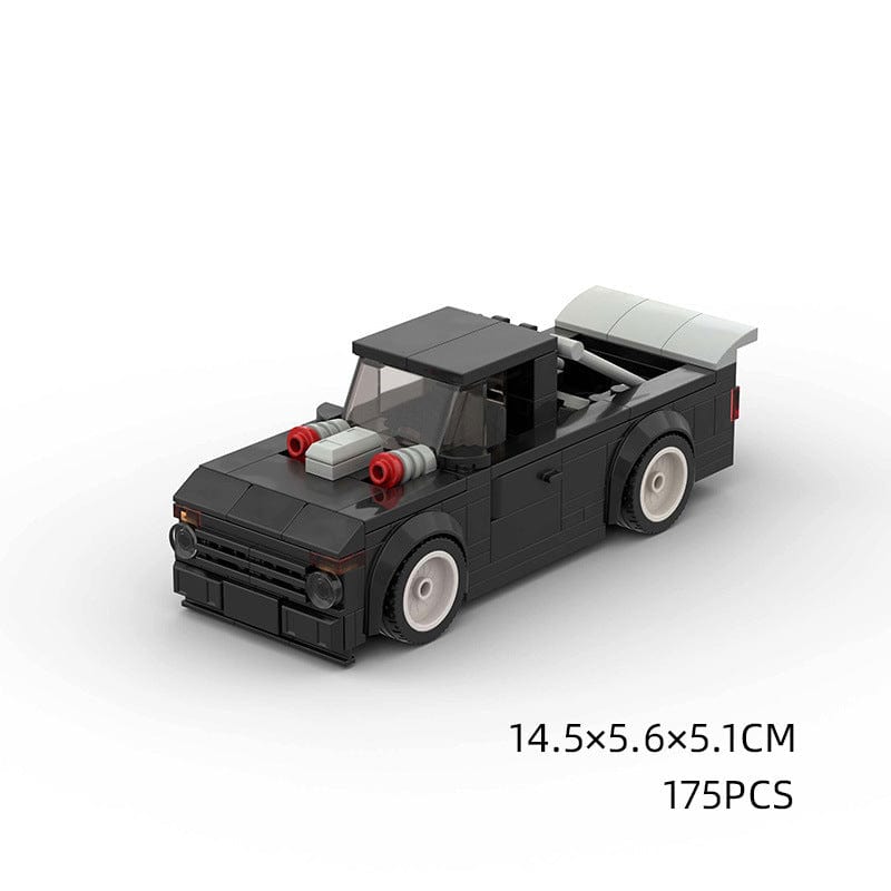 M1014 Educational Toys: Children's Car Model Sports Car with Small Particle Building Blocks