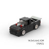 M1014 Educational Toys: Children's Car Model Sports Car with Small Particle Building Blocks