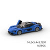 M1019 Educational Toys: Children's Car Model Sports Car with Small Particle Building Blocks