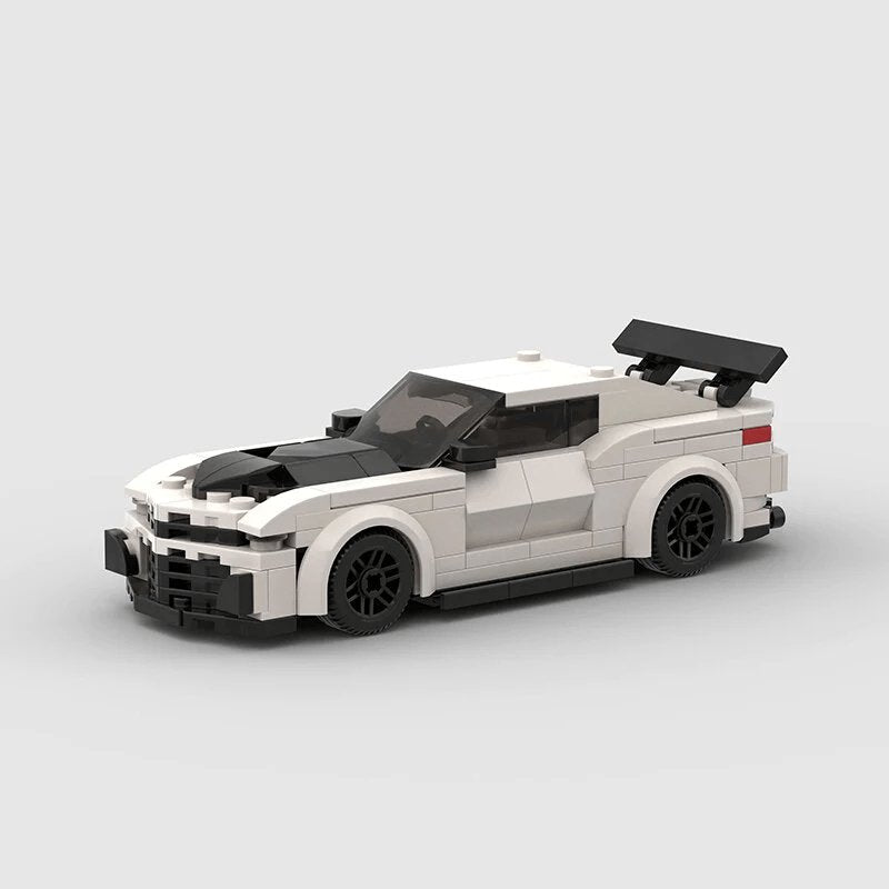 M10211 Educational Toys: Children's Car Model Sports Car with Small Particle Building Blocks