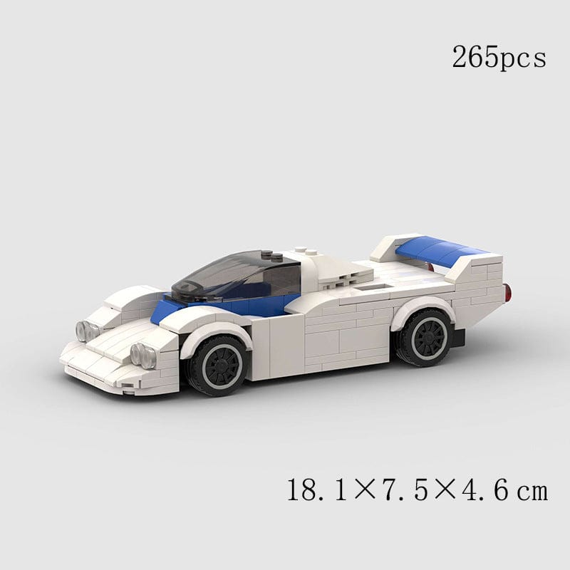 M1024 Educational Toys: Children's Car Model Sports Car with Small Particle Building Blocks