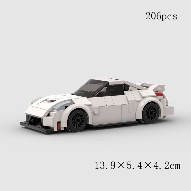 M1026 Educational Toys: Children's Car Model Sports Car with Small Particle Building Blocks