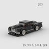 M1222 Educational Toys: Children's Car Model Sports Car with Small Particle Building Blocks