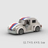 M1225 Educational Toys: Children's Car Model Sports Car with Small Particle Building Blocks