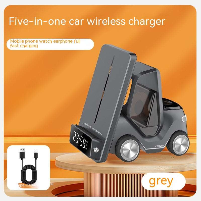 Efficient 15W Three-in-One Wireless Appliance Fast Charging Bracket