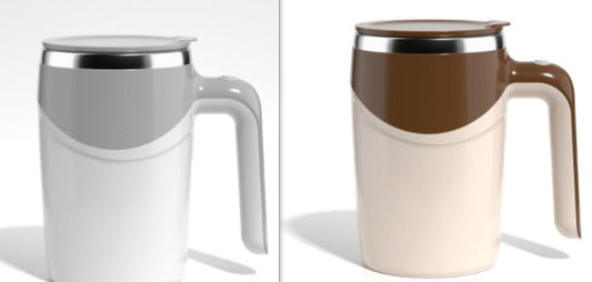 Suit Electric Self-Stirring Cup with Rechargeable Feature for Effortless Mixing - Perfect for Coffee, Milkshakes, and More