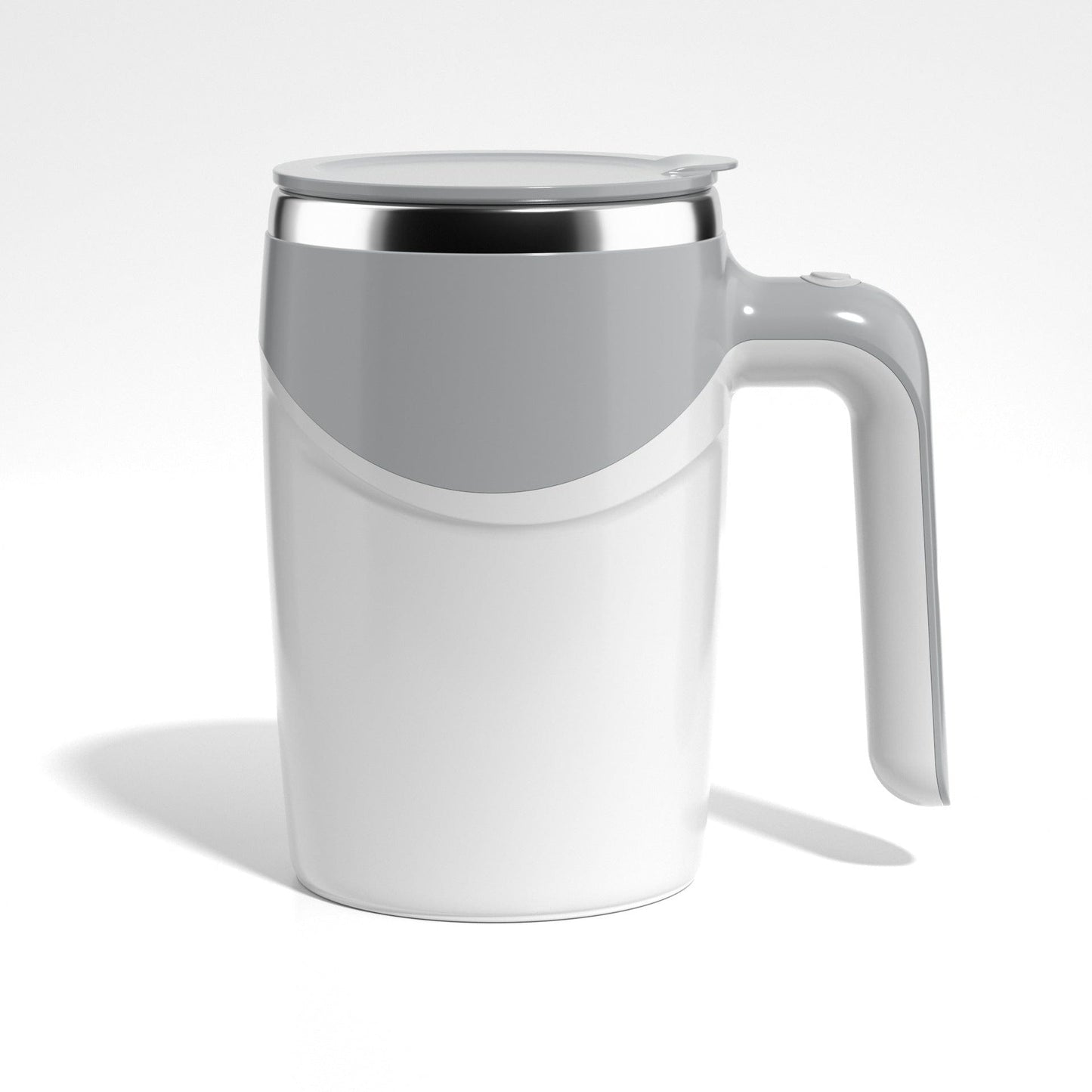 White USB charging Electric Self-Stirring Cup with Rechargeable Feature for Effortless Mixing - 2