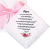 Mom Elegant 100% Cotton Hankie with Lace Edges: A Sentimental Gift for the Bride's Mom