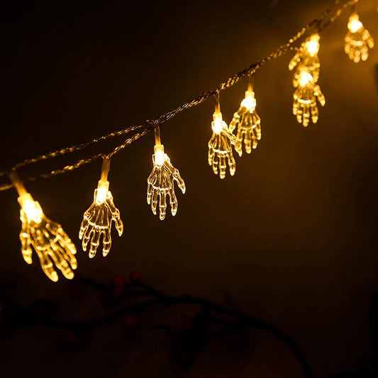 Decorative lamp Elevate Your Halloween Decor with the Hand Light String Party