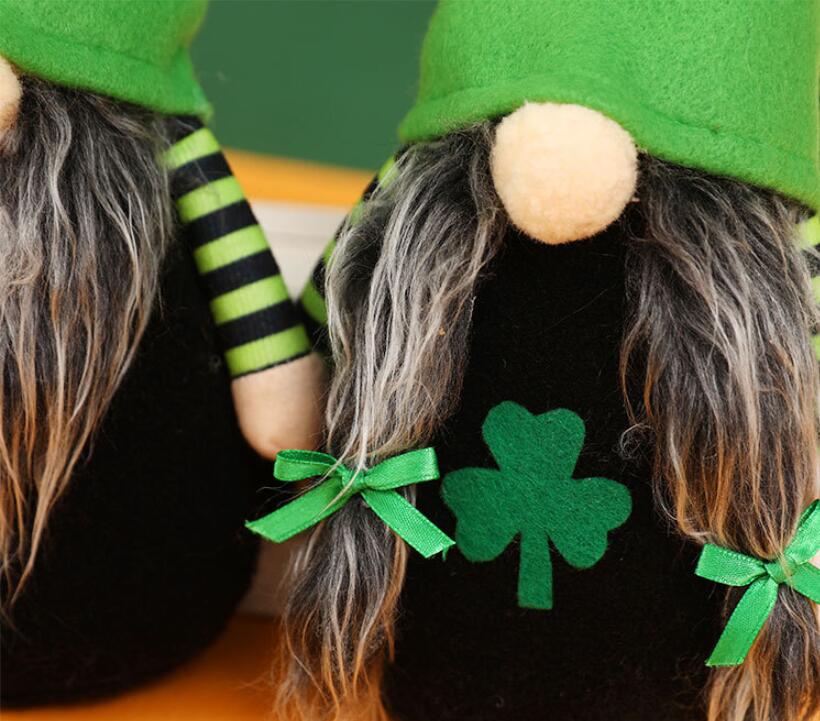 Enchanted Irish: St. Patrick's Day Green Hat Gnome Decor