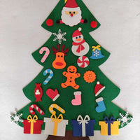 Engage Young Creativity with the DIY Felt Christmas Tree Kit Christmas CJ E  