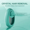 Enhanced Crystal Hair Removal Solution - Gentle and Painless Exfoliation Tool for Smooth Skin, Suitable for Both Women and Men, Ideal for Legs, Back, and Arms