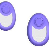 Purple 2pc Enhanced Crystal Hair Removal Solution - Gentle and Painless Exfoliation Tool for Smooth Skin, Suitable for Both Women and Men, Ideal for Legs, Back, and Arms