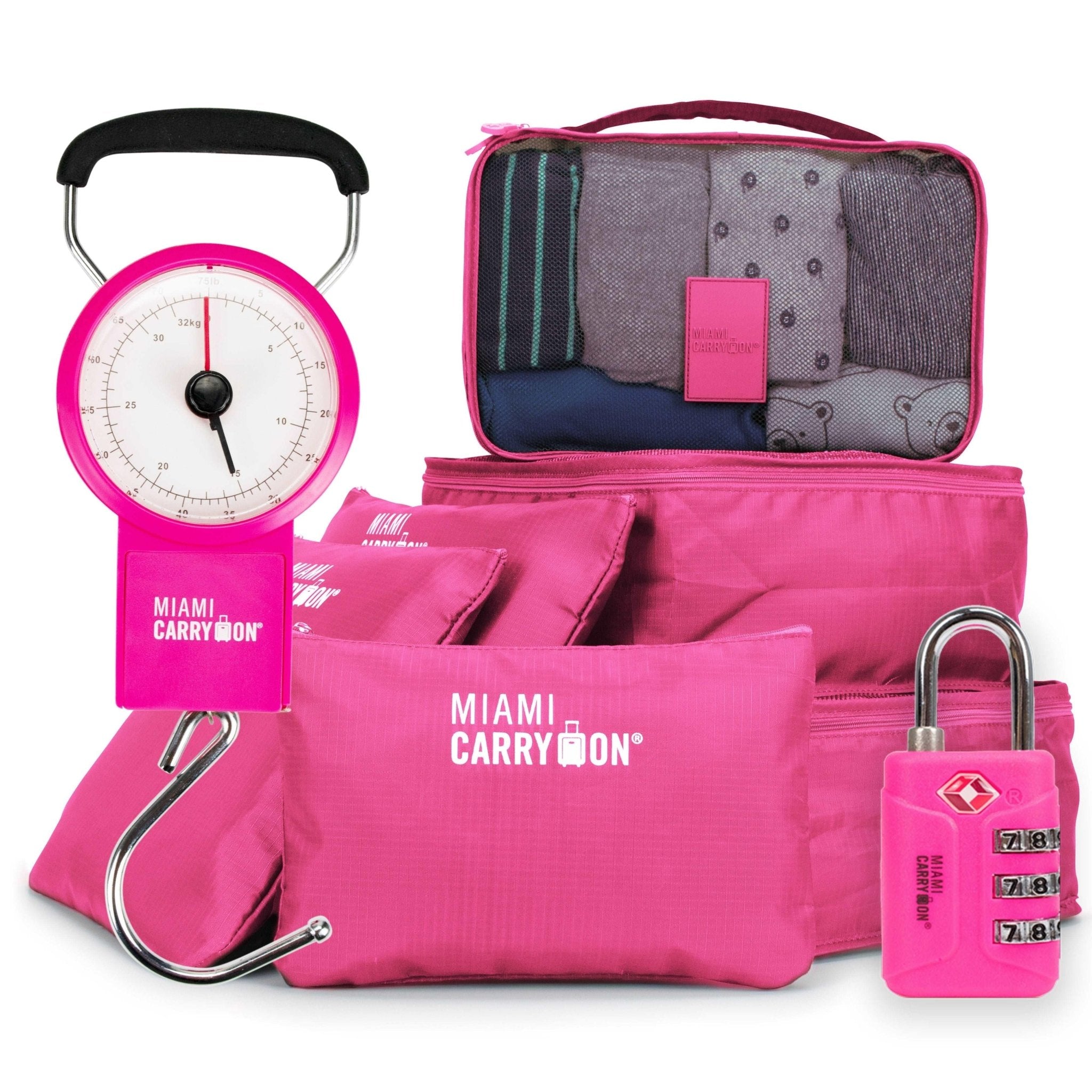 Pink Essential Travel Kit Combo