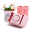 Eternal Rose Box: Creative Soap Flower Jewelry Storage Case - Valentine's Surprise Gift