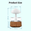 Experience the Magic: Rain Cloud Diffuser with 7-Color Light