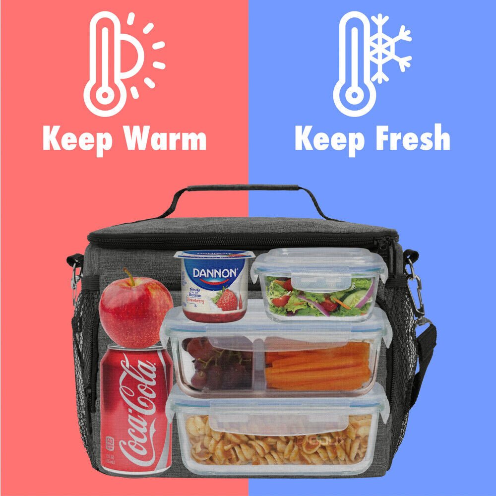 Insulated Lunch Bag – Leakproof & Portable Lunch Box for Adults & Kids