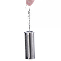 2-Pack Stainless Steel Tea Infuser Strainer Set – Fine Mesh Ball with Chain Hook