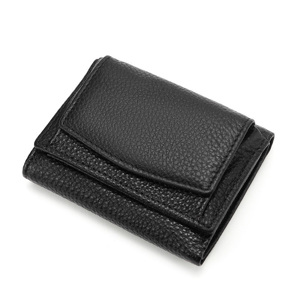 Minimalist and Creative Multi-Card Mini Leather Wallet