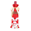 P Festive Wine Bottle Covers Santa Claus and Snowman Duo for Christmas Cheer