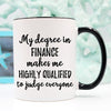 Funny Gift to Accountant: My Degree in FINANCE..