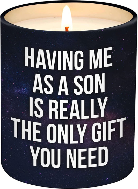Son Funny Mother's Day Candle Gift10 Oz