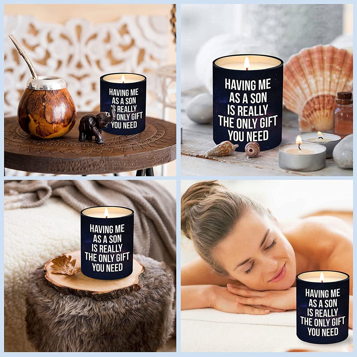 Son Funny Mother's Day Candle Gift10 Oz