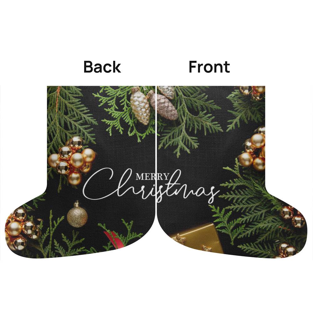 Gaint Holiday Stocking: Merry Christmas