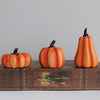 Pumpkin / 3pcs set Get Spooky with our New Halloween Pumpkin Lantern Simulation Pumpkin LED Candle Lamp - Resin Luminous Pumpkin