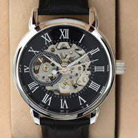 Gift to Son: The Men's Openwork Watch