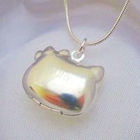 Gifts for Daughter: Sterling Silver Hello Kitty Cat Locket Pendant  ebay   