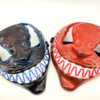 Halloween Clubbing Light Up LED Mask Costume Rave Cosplay Party Purge 3 Modes