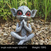 Alien Type A Halloween Garden Decoration Alien Statue Garden Garden Garden Decoration